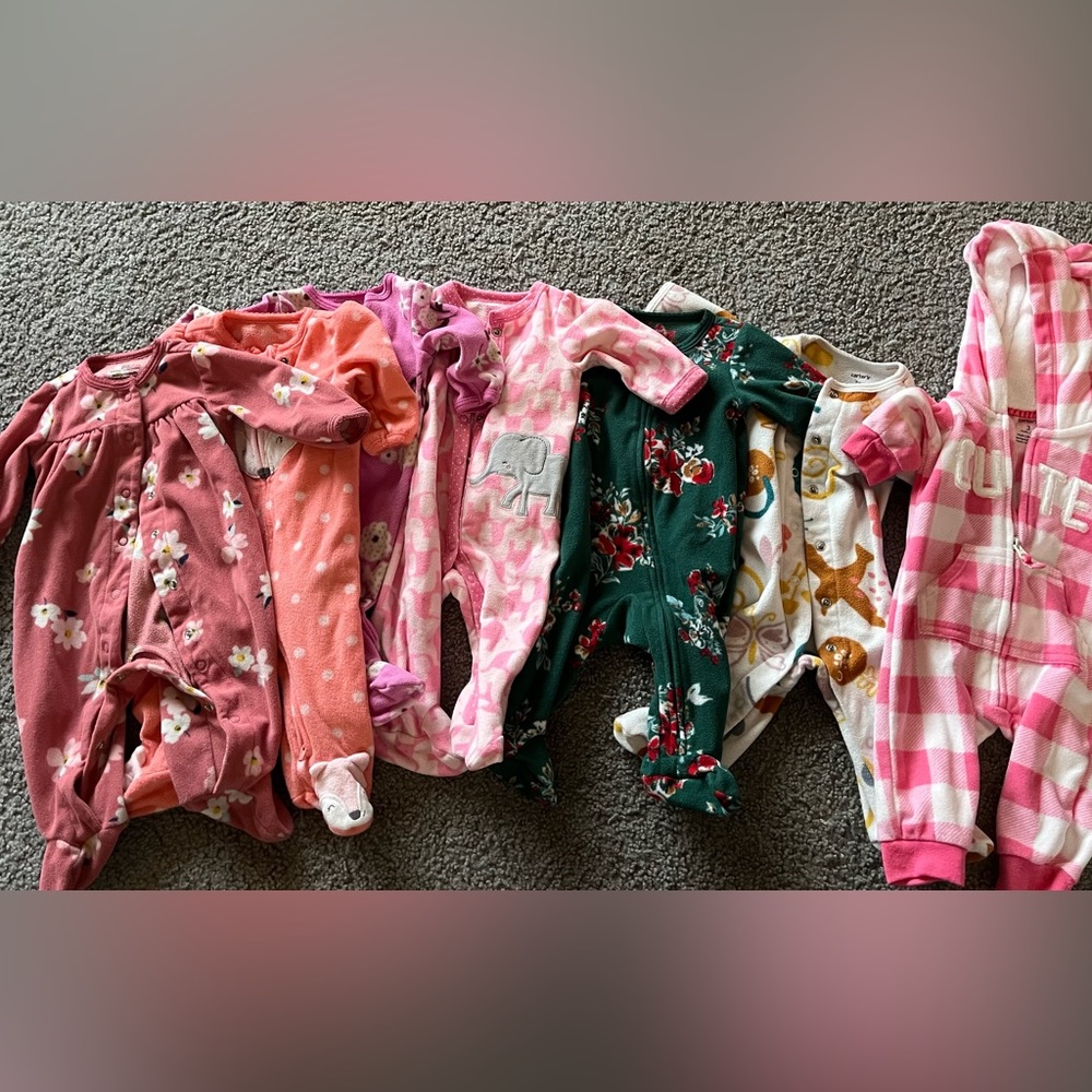 Fleece onesie bundle
